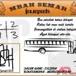 Syair SD Mbah Semar 03 Januari 2019