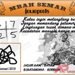 Syair SD Mbah Semar 04 Januari 2019