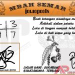 Syair SD Mbah Semar 12 Januari 2019