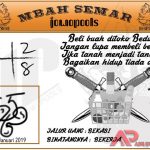 Syair SD Mbah Semar 18 Januari 2019