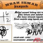 Syair SD Mbah Semar 24 Januari 2019