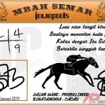 Syair SD Mbah Semar 25 Januari 2019