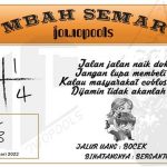 Syair HK Mbah Semar 31 Januari 2022