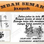 Syair HK Mbah Semar 19 Januari 2022