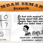 Syair HK Mbah Semar 06 Februari 2022