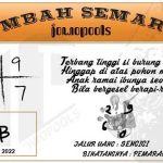 Syair HK Mbah Semar 02 Mei 2022