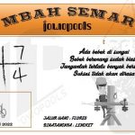 Syair HK Mbah Semar 03 Mei 2022