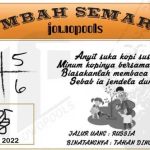 Syair HK Mbah Semar 06 Mei 2022