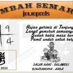 Syair HK Mbah Semar 10 Mei 2022