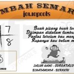 Syair HK Mbah Semar 02 Juni 2022