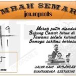 Syair HK Mbah Semar 09 Juni 2022