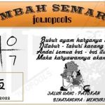 Syair HK Mbah Semar 12 Juli 2022