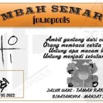 Syair HK Mbah Semar 30 Agustus 2022