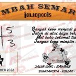 Syair HK Mbah Semar 10 Oktober 2022