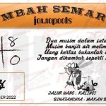 Syair HK Mbah Semar 26 Oktober 2022