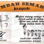 Syair HK Mbah Semar 29 Oktober 2022