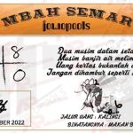 Syair HK Mbah Semar 18 Oktober 2022