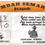 Syair HK Mbah Semar 23 November 2022