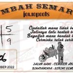 Syair HK Mbah Semar 28 November 2022