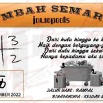 Syair HK Mbah Semar 10 November 2022