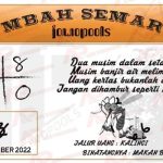 Syair HK Mbah Semar 20 Desember 2022