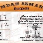 Syair HK Mbah Semar 22 Desember 2022