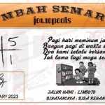 Syair SGP Mbah Semar 01 January 2022