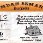 Syair HK Mbah Semar 14 January 2023