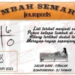 Syair HK Mbah Semar 17 January 2023