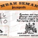 Syair HK Mbah Semar 01 Februari 2023