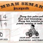 Syair SD Mbah Semar 23 January 2023