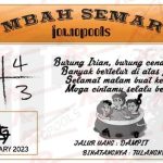Syair SGP Mbah Semar 05 January 2023