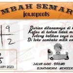 Syair HK Mbah Semar 14 Februari 2023