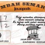 Syair HK Mbah Semar 20 Februari 2023