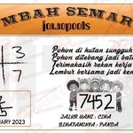 Syair SDY Mbah Semar 16 Februari 2023