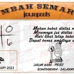 Syair SGP Mbah Semar 18 Februari 2023