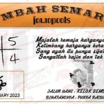 Syair SGP Mbah Semar 23 Februari 2023