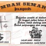 Syair SGP Mbah Semar 27 Februari 2023