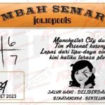 Syair SGP Mbah Semar 05 Maret 2023