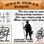 Syair SD Mbah Semar 29 Maret 2024