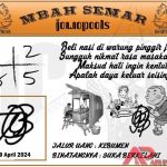 Syair SD Mbah Semar 09 April 2024